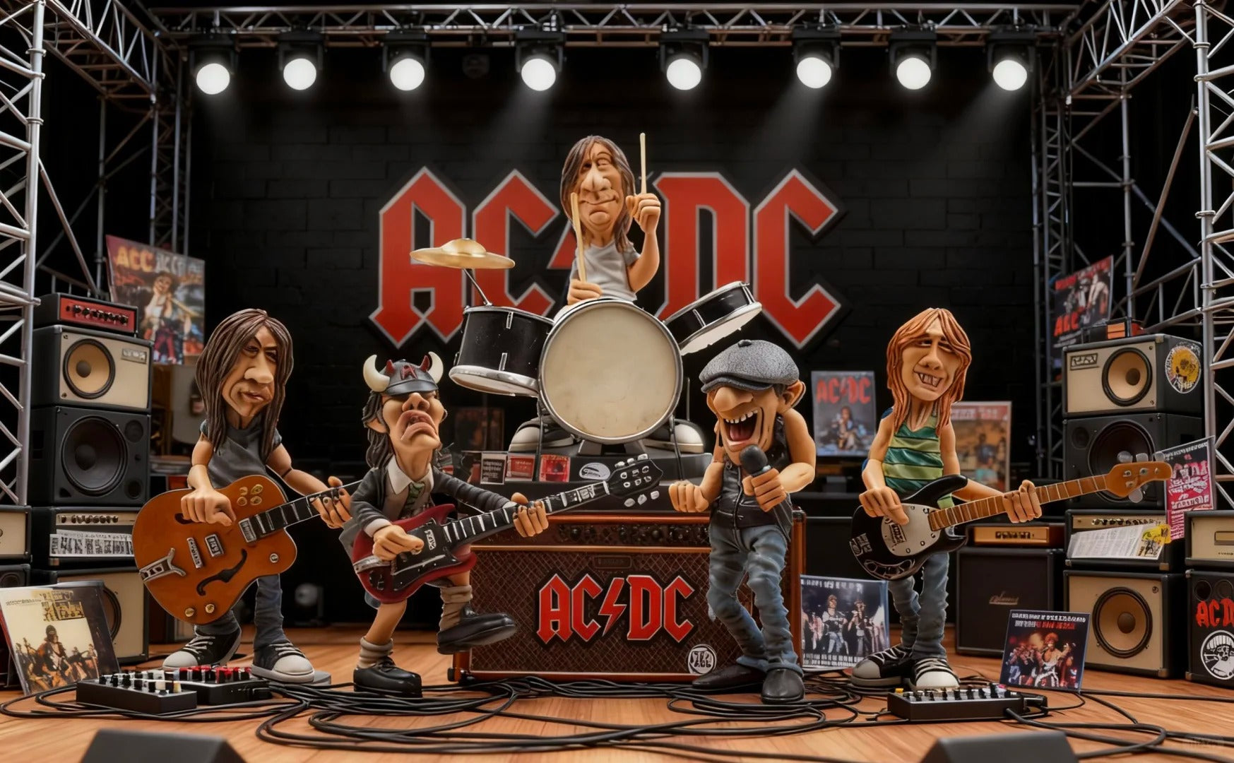 AC/DC - $25.00 Each Figure