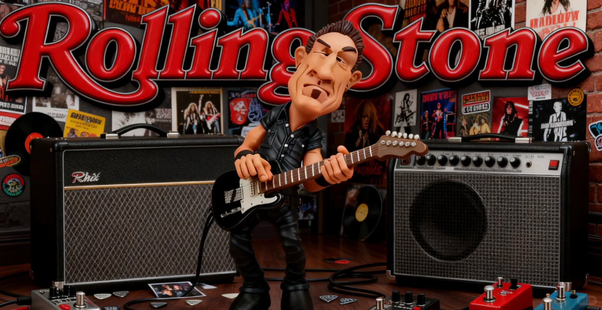 Bruce Springsteen – COMICAL WORLD OF STRATFORD